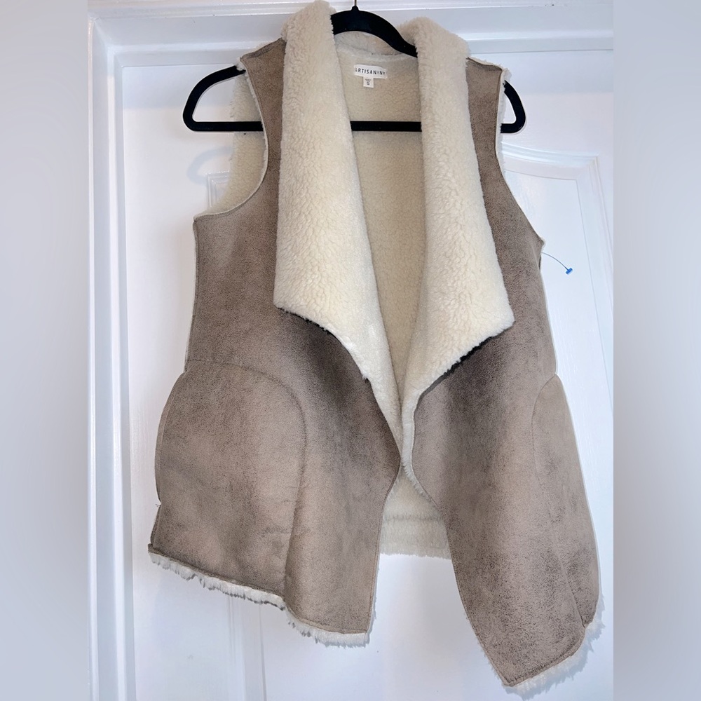 Faux fur Artisan NY vest